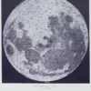 1-2 Lune et phases lunaires, planche astronomique 1930