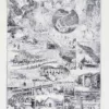 Marbres du monde, 18 variétés, planche géologique 1930