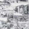 Marbres du monde, 18 variétés, planche géologique 1930