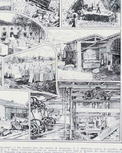 11-scaled-1 Marbres du monde, 18 variétés, planche géologique 1930