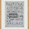Boxe, planche sportive de Louis Charles Bombled 1932
