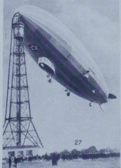Aéronautique, avions et dirigeables, planche originale 1928
