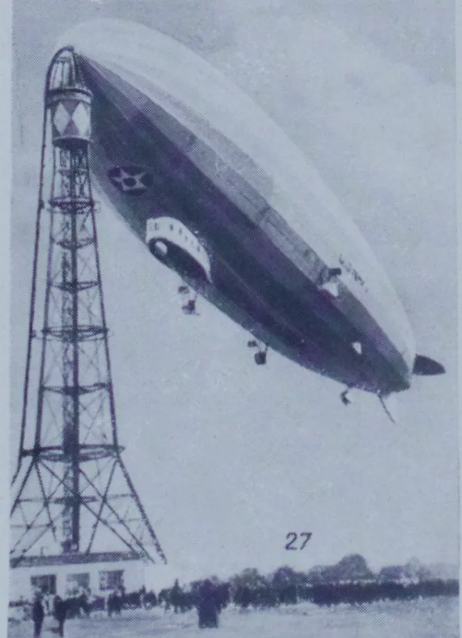 118A5785 Aéronautique, avions et dirigeables, planche originale 1928