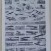 118A5786 Aéronautique, avions et dirigeables, planche originale 1928