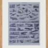 original-cadre-pp Aéronautique, avions et dirigeables, planche originale 1928