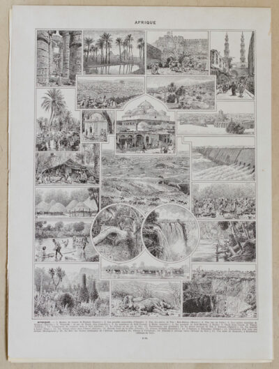 118A5803-1-scaled-1.jpg Afrique, carte et illustrations, planche encyclopédique 1928