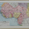 Afrique Occidentale et Équatoriale, planche cartographique 1928