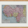 Afrique Occidentale et Équatoriale, planche cartographique 1928