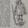 Armes à travers les âges, planche historique originale