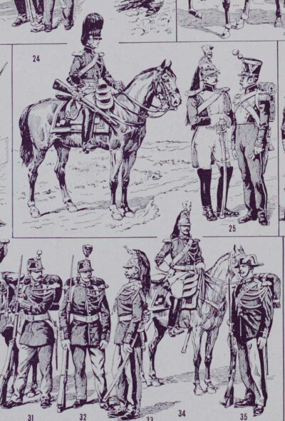 118A5880.jpg Génie et Gendarmerie, uniformes historiques, planche 1930