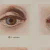 Maladies de l’œil, planche médicale 1924