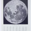 2-4 Lune et phases lunaires, planche astronomique 1930