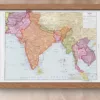 Inde indépendante, carte mise à jour en 1947, planche édition 1931