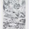 Marbres du monde, 18 variétés, planche géologique 1930