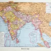 Indochine française, cartes géopolitiques et économiques 1931