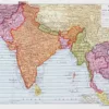 Inde indépendante, carte mise à jour en 1947, planche édition 1931