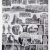 Indochine française, cartes géopolitiques et économiques 1931 – planche ancienne entière