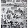A10-6 Instruments de musique, planche originale 1930