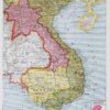 A10-7 Indochine française, cartes et économie, planche 1930