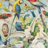 Oiseaux du monde, planche d’Adolphe Millot 1932