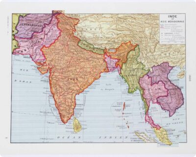 A11-5-1 Inde indépendante, carte mise à jour en 1947, planche édition 1931