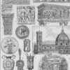 Renaissance italienne, Michel-Ange, Donatello et Cellini, planche 1930