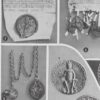 Sigillographie, 54 sceaux historiques, planche 1930