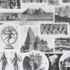 Indochine française, cartes géopolitiques et économiques 1931 – détail de la planche ancienne