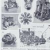 Moteurs industriels et motoculture, planche technique 1930