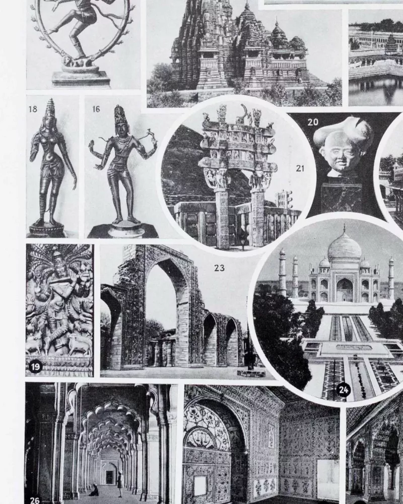 Inde indépendante, carte mise à jour en 1947, planche édition 1931 – détail de la planche ancienne