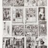 A20-6 Miniatures médiévales XIIe-XVe siècle, planche 1930