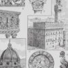 Renaissance italienne, Michel-Ange, Donatello et Cellini, planche 1930