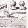 Guerre de mines terrestre et navale, planche 1930