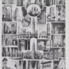 Art roman, architecture et sculpture, planche 1930 – planche ancienne entière