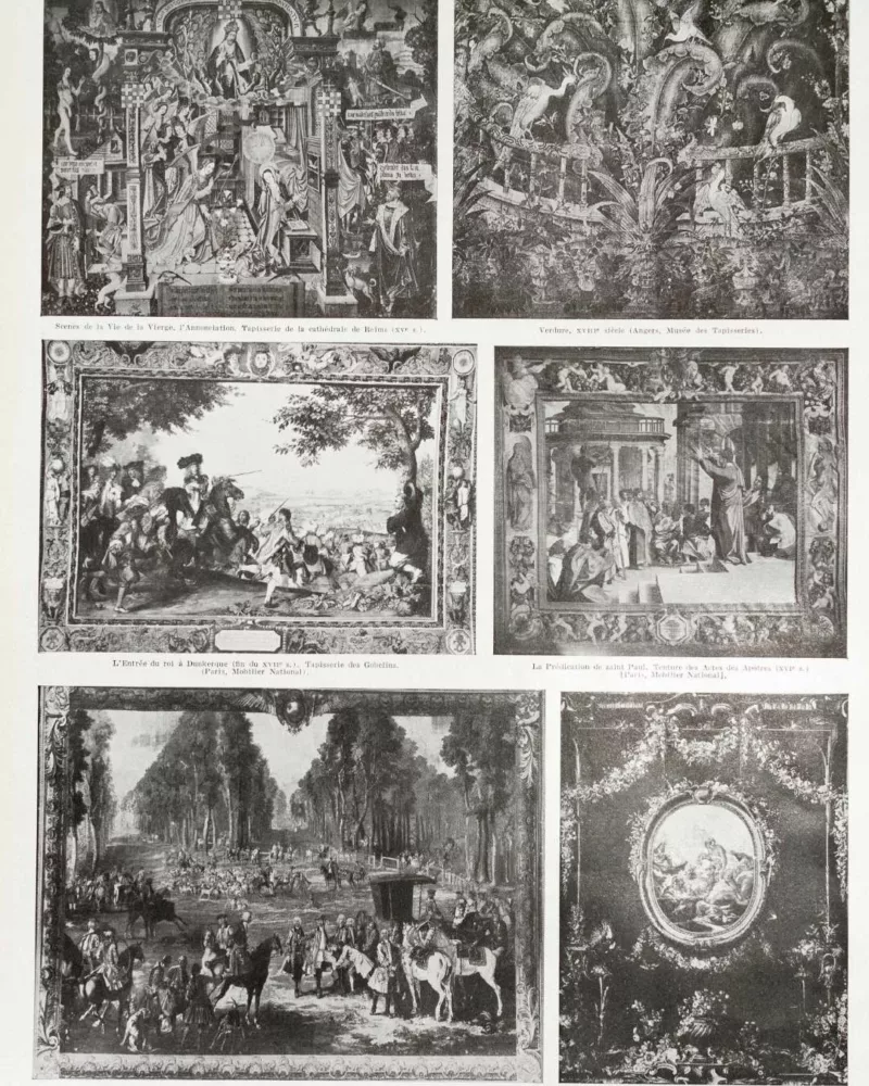 a10-15.jpg Tapisserie de l’Apocalypse d’Angers, art médiéval – planche ancienne entière