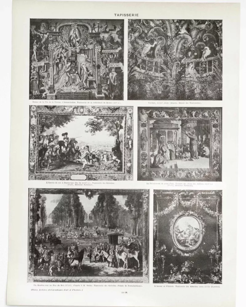 a11-20.jpg Tapisserie de l’Apocalypse d’Angers, art médiéval – planche ancienne entière