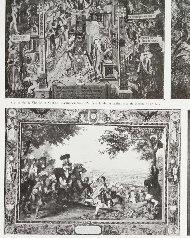 a13-15.jpg Tapisserie de l’Apocalypse d’Angers, art médiéval – détail de la planche ancienne