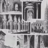 Art roman, architecture et sculpture, planche 1930 – détail de la planche ancienne