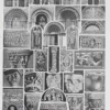 Art roman, architecture et sculpture, planche 1930 – verso du document ancien