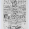 Infanterie française, quinze siècles d’uniformes, planche 1930 – verso du document ancien