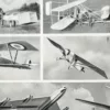 aeronautique-a13.jpg Aéronautique, aviation et ballons, planche originale 1948 – détail de la planche ancienne