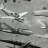 aeronautique-a14.jpg Aéronautique, aviation et ballons, planche originale 1948 – détail de la planche ancienne