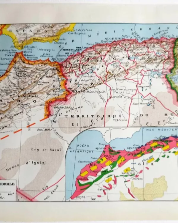afrique-du-nord-carte-a11.jpg Afrique du Nord, carte politique et thématique 1948