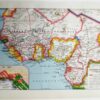 Afrique occidentale française, carte ancienne 1948