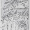 Carte ancienne Algérie, planche originale années 1930