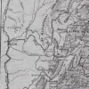 Carte ancienne Alpes, planche originale années 1930 – détail de la planche ancienne