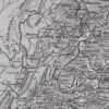 Carte ancienne Alpes, planche originale années 1930