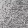 Carte ancienne Alpes, planche originale années 1930 – détail de la planche ancienne
