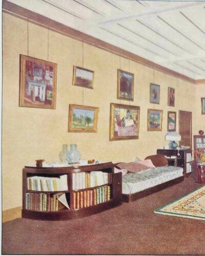 Ameublement et intérieurs modernes, planche décorative 1930
