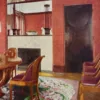 Ameublement et intérieurs modernes, planche décorative 1930 – détail de la planche ancienne